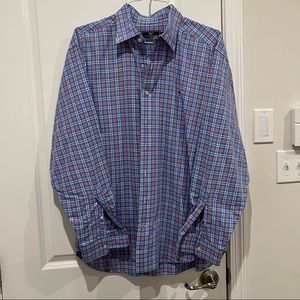 Vineyard vines plaid whale shirt XL